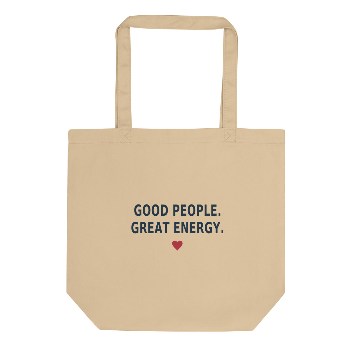 Good People Tote in Oyster — front view, product mockup